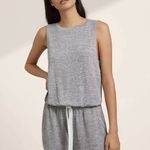 Wilfred Free Gray Reposa Luxe Jersey Knit Izabel Romper Women's Size M (Medium) Photo 0