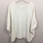 Free People Cream Stardust Sequin Batwing Sweater Photo 4