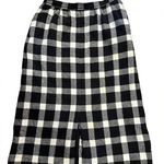 Pendleton VINTAGE MISS WOOL BLACK & WHITE BUFFALO PLAID PENCIL SKIRT USA MADE Photo 0
