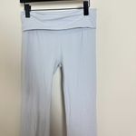 SKIMS Foldover Pants in Zen Blue Size Medium Photo 3