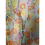 Savage X Fenty Floral Sheer Long Robe XS/S Blue Photo 6