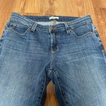 Eileen Fisher Cropped Taper Leg Medium Wash Mid Rise Jeans Womens 6P Stretch Photo 2