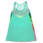 Tropical Palm Print Semi Photo 6