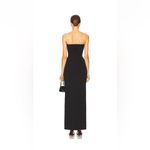 Solace London  Bysha Black Strapless Maxi Dress UK12/US8 Photo 2
