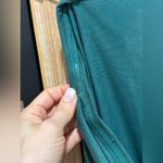 Anthropologie maxi dress The Gabbie Strapless Ruched Tube midi Celandine teal Green Size 2X Photo 5