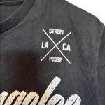 Delta  black short sleeve Los Angeles shirt size medium Photo 1
