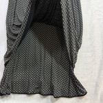 J.Jill Wearever XL Tiered Shift Midi Dress Black Geometric Casual Summer Stretch Photo 4