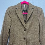 Max Studio Lambswool Blend Tweed Academia School Boy Womens Blazer Jacket Size 4 Photo 2