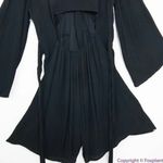 Eloquii New!   black 100% cotton Flare Sleeve Romper,‎ 18 Photo 8
