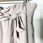 Grace Karin  Womens‎ Size XL Blush Paperbag Waist Pants Tie Belt Office Workwear Photo 2