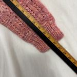 Handmade  Wool Blend Chunky Knit Sweater Womens S Soft Pink Cottagecore Soft Girl Photo 8