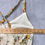 Old Navy  Floral Sundress Tiered Sleeveless‎ Casual Lined Summer Dress Medium Photo 8