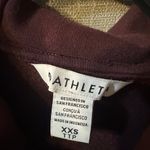 Athleta  Retroplush Hoodie Embroidered Floral Pattern. Size XXS but oversized Photo 2