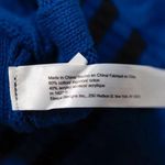 Eloquii NEW Cold Shoulder Cable Knit Stretch Turtleneck Pullover Sweater Blue Photo 2