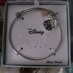 Disney NIB  WINNIE THE POOH THE SMALLEST THINGS SILVER PLATED BANGLE BRACELET Photo 0
