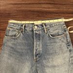 AGOLDE  90’s Pinch Waist Straight Jeans Lineup Distressed Medium Wash Size 27 Photo 12