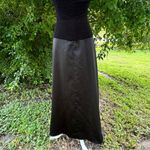 Vintage Patra Black White Formal Evening Gown Black Tie Mother Of Bride Size 10‎ Photo 6