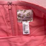 Forever 21  x Betsy Johnson Pink Rose Strapless Bubble Skirt Dress Photo 1