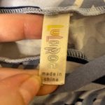 LuLaRoe Abstract Print Blue Gray Leggings Women’s One Size Stretch Photo 2