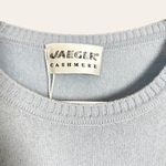 Jaeger  Vintage Blue 100% Cashmere Top Size S Photo 1