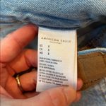 American Eagle  Shorts Highest Rise Baggy Light Denim Size 8 Photo 5