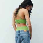 ZARA NWT  RIBBED CUTOUT CUTTABLE LOOP BLOGGERS FAV BODYSUIT STRETCH Photo 4