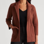 Quince  - 100% Organic Cotton Knit Blazer Photo 0