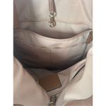 Coach Signature Stripe City Tote Large Khaki & Fuschia Shoulder Bag F31444 hobo Photo 2