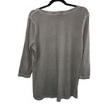 Gina Benotti 3/4 sleeve Cat themed acid wash Medium Photo 1