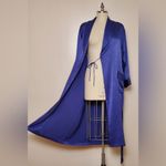 Victoria's Secret Vintage 80's  Textured Long Robe Size Medium Large Photo 6