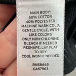 Treasure & Bond  Nordstrom Pointelle Knit Black Scoopneck Casual Short Sleeve NWT Photo 5