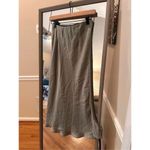 Nasty Gal  Satin Midi Skirt Size 4 NWT Photo 2