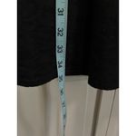 Sonoma  Black Sleeveless Tank‎ Sundress Pleated Pockets Linen Size PL Photo 3