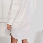 NWT Lunya Airy Cotton Sleep Shirt Dress in White sz L / XL Photo 1