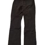 Reformation Peyton zip Up Ultra High Waist Bootcut Black Jeans Size 26 Photo 6