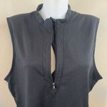 Patagonia Vtg Regulator Vest Polartec Black Half 1/2 Zip Made USA Women’s? Sz L Photo 2