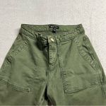 Baukjen Oralie Organic Cotton Cargo Pants in Green Size 4 EUC Photo 3