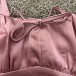 Love Tree pink silk top Photo 4