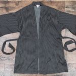 Victoria's Secret Victoria’s Secret Silky Black Robe with Pockets & Tie-Waist Photo 1