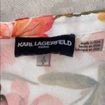 Karl Lagerfeld  women’s small floral button down blouse‎ Photo 1