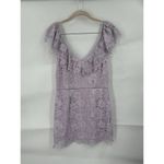 Saylor Dress Women Large Lilac Purple Adwoa MSRP:$288 Preppy Summer Cocktail Photo 2