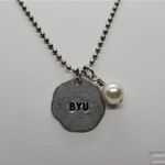 Jewel Kade BYU Necklace Silver Photo 1