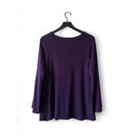 Karen Kane  Plum Long Sleeve Top Women's Size M Photo 5