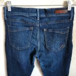 EXPRESS  Dark Wash Mid Rise‎ Legging Denim Jeans Photo 6