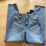 Good American Good Boy Jeans Split Hem Straight Leg Size 4/27 Photo 3