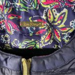 Lilly Pulitzer  reversible‎ DOWN quilted puffer jacket size small Photo 3