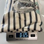 Talbots NWOT  PLUS women’s cream navy sequin penguin decal long sleeve shirt 1X‎ Photo 6