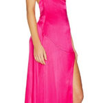 Elliatt Belmont Satin Gown Maxi Dress Fuchsia XS Gala Barbie Wedding Formal Photo 0