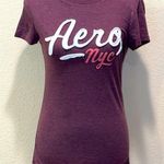 Aeropostale Purple Aero NYC Shirt Photo 0