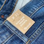 Madewell NWT High-Rise Denim Shorts in Glenoaks Wash: Cutoff Edition 31 Photo 7